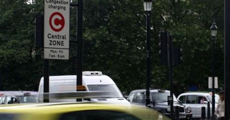 Digital File Image Of Tfl Congestion Charge Signage By Dylan Edgar