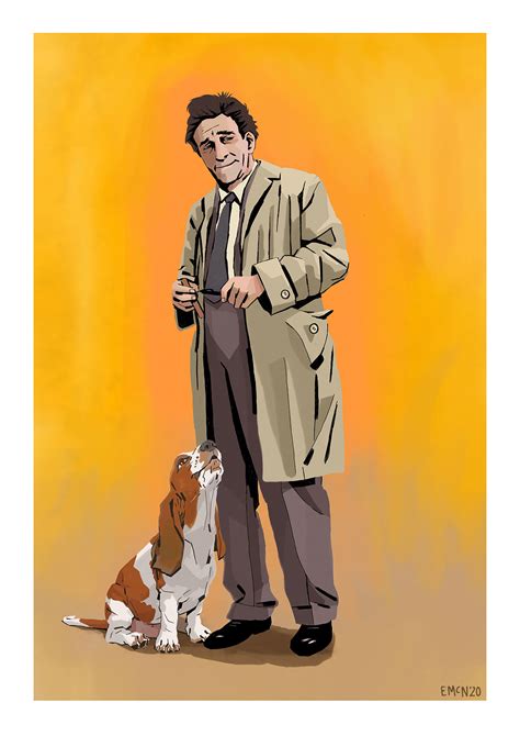 Columbo And Dog Eimhin Mcnamara