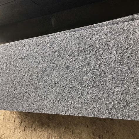 Flamed Medium Grey G Granite And Granite Paving Stone For Landscape