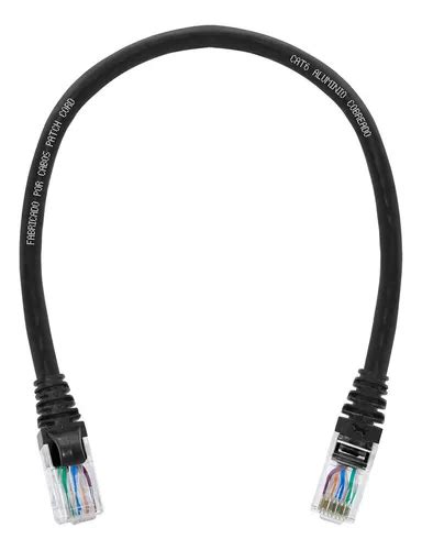 Cabo Ethernet Para Roteador Cat6 Giga Alta Velocidade 30cm Mercadolivre