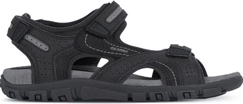 M Skie Sanda Y Geox Uomo Sandal Strada U D Au C Czarny