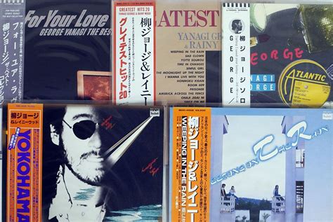 Yahooオークション Lp 帯付き 柳ジョージ5枚セット