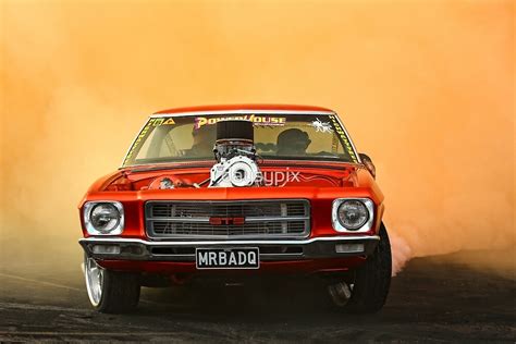 Mrbadq Tuff Hq Holden Burnout Car By Daysypix Redbubble