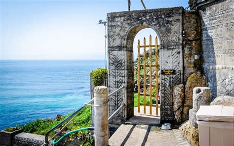 Amazing Tourist Destination at Minack Theatre, Porthcurno, UK Editorial ...