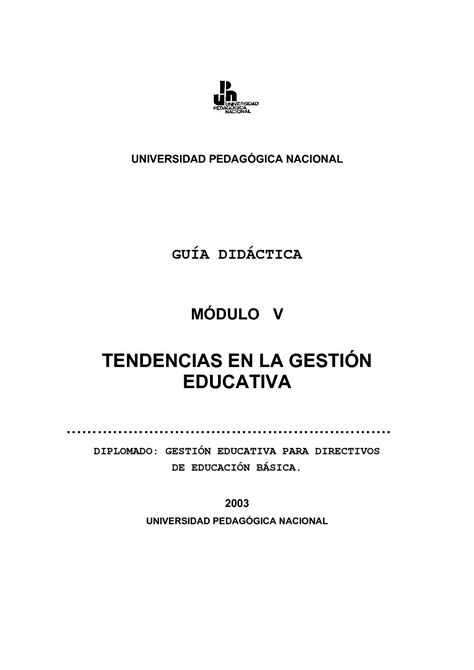 Calaméo Tendencias En La GestiÓn Educativa