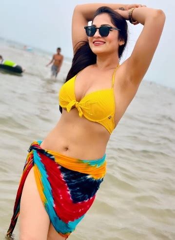 Blogger Ashwini Sri Hot Pics In Bikini