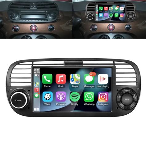 Apple Carplay Autoradio Android Per Fiat Gps Nav Wifi