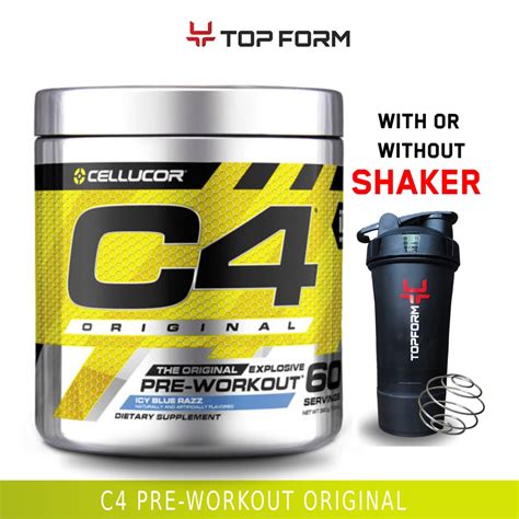 Cellucor C4 Original Pre Workout 60 Servings Shopee Philippines