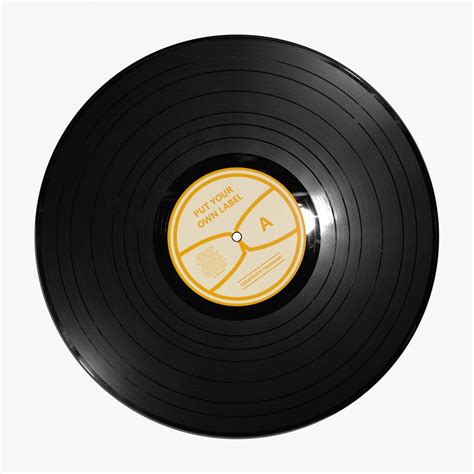 3D Model Vinyl Disc - TurboSquid 1856672