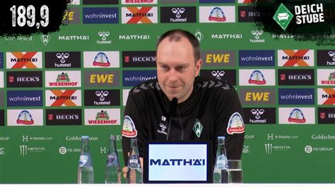 Vor Werder Bremen Gegen SV Darmstadt 98 Highlights Der Pressekonferenz