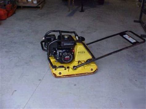 Wacker WP1550 plate compactor 5.5 hp honda