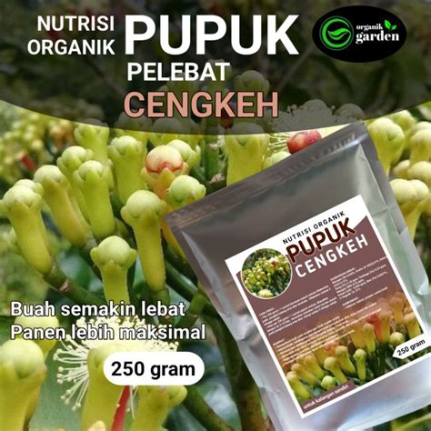 Jual Pupuk Pelebat Putik CENGKEH Booster Pelebat Nutrisi Organik