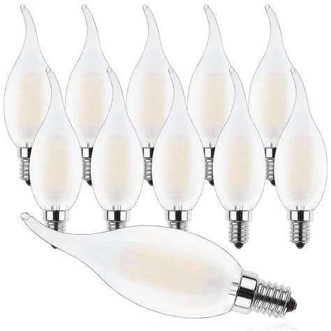 Bougie LED R Tro Pour Clairage De Lustre Ampoules Filament Intensit