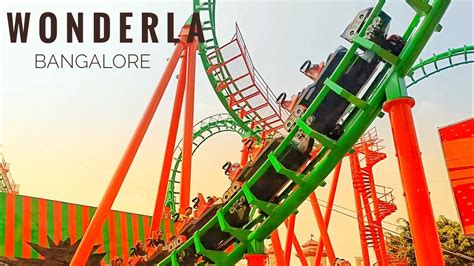 Rollercoaster Ride In Wonderla Bangalore Karnataka🎢 Wonderlabangalore