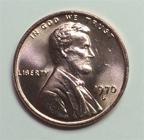 S Large Date Lincoln Cent Ms Near Gem Red For Sale Buy Now