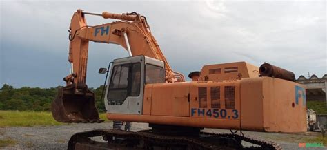 Escavadeira Hidraulica Fh Fiat Hitachi Ton Ano