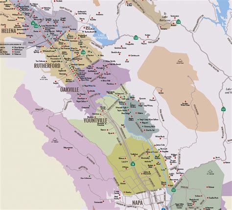 Wine Country Map Of California - Printable Maps