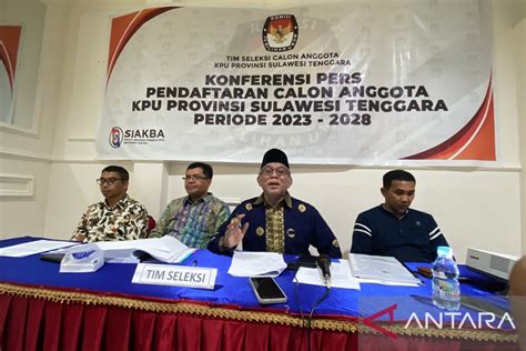 Pendaftaran Calon Anggota Kpu Sultra Periode 2023 2028 Mulai Dibuka