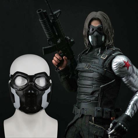 Bucky Barnes Winter Soldier Movie Mask