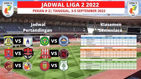 Jadwal Sepak Bola Liga 2 Indonesia Pekan Kedua Persiba Balikpapan Vs