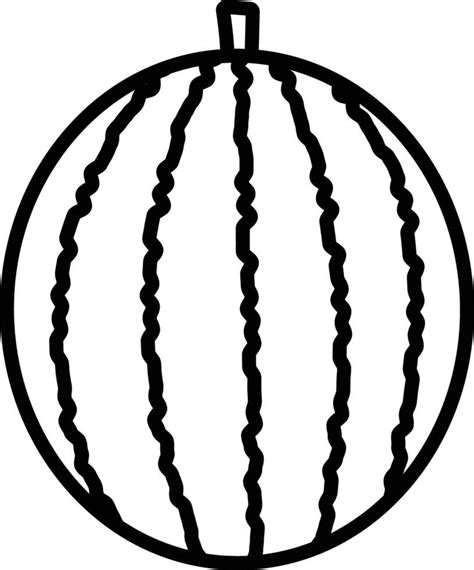 clipart watermelon outline