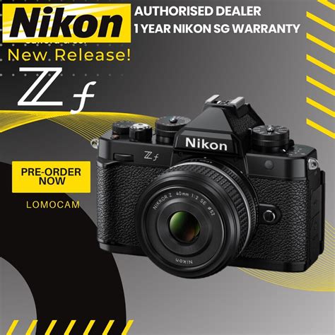 Nikon Zf Mirrorless Camera Body Only Z F ZFMirrorless Camera With