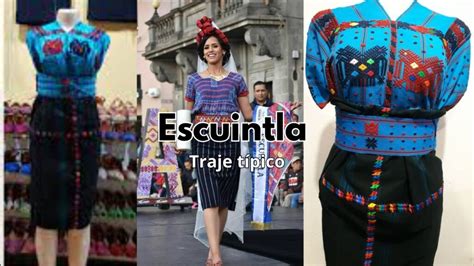 Traje típico de escuintla Guatemala