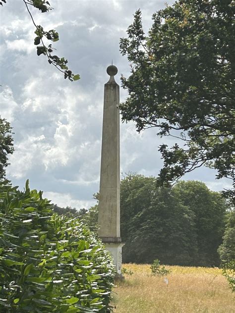 Obelisk in grounds of Hall Barn - Beaconsfield Historical Society
