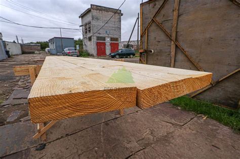 Доска обрезная 150x20x6000 из сосны естественной влажности сорт АВ в ...