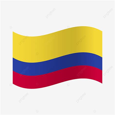 Ondas De La Bandera Nacional De Colombia PNG Dibujos Colombia