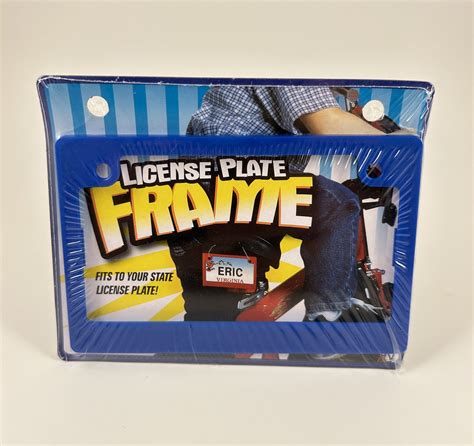 License Plate Frames for Personalized License Plates – Brothers ...