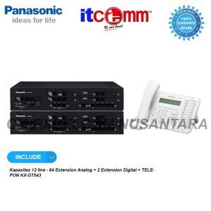 Paket Pabx Panasonic Kx Tda D Co Ext Distributor Pabx Cctv