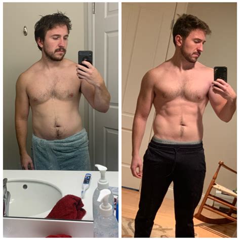 M 27 5’8” [180lbs 155lbs 25lbs] 4 Months After Gaining Around 20 Lbs In Lockdown I Moved