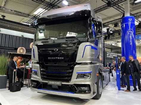 IAA 2022 Quantron dévoile son camion hydrogène QHM FCEV TRM24 fr