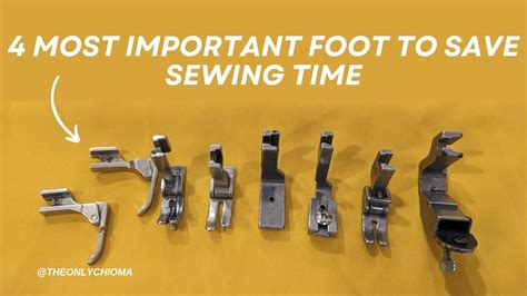 Basic Presser Foot Types That You Should Have Tips And Tricks With