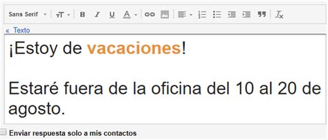 C Mo Activar La Respuesta Autom Tica De Vacaciones En Gmail