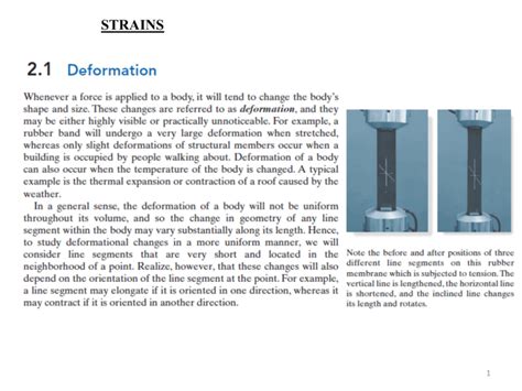 Strain Mechanics Of Material