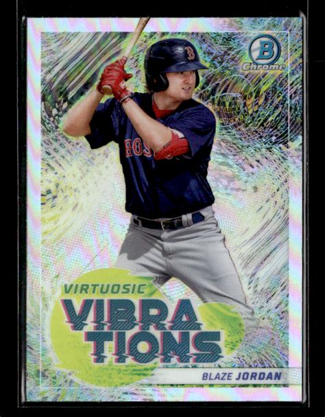 2022 Bowman VV 10 Blaze Jordan Virtuosic Vibrations EBay