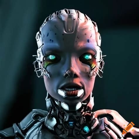 Biopunk Cyborg In Extreme Hyper Realistic Detail On Craiyon