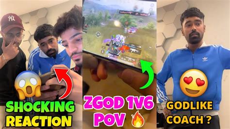 ZGOD ON FIRE 1v6 Clutch Neyoo Shocking Reaction YouTube