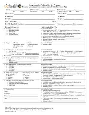 Fillable Online Initial And Trimester Assessments And Individualized