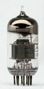 6Н23П, Tube 6Н23П; Röhre 6Н23П ID18848, Double Triode | Radiomuseum.org