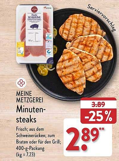 Meine Metzgerei Minutensteaks Angebot Bei ALDI Nord 1Prospekte De