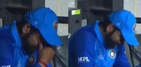 T20 World Cup Coach Dravid Consoles Teary Eyed Rohit After 10 Wicket