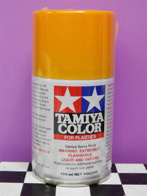 Tamiya Ts Brilliant Orange Plastic Model Spray Paint Tam