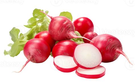 Radish Isolated On Transparent Background 44307996 Png