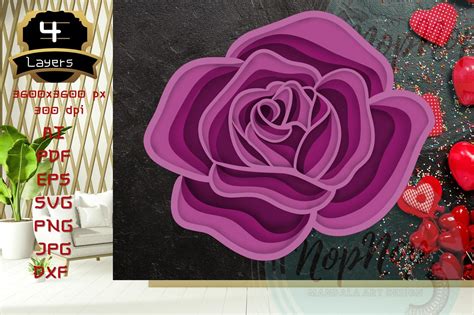 Rose D Svg Graphic By Nopnop Mandala Design Creative Fabrica