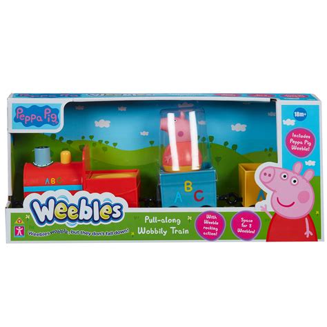 Set De Joaca Peppa Pig Weebles Trenulet Cu Figurina Emag Ro