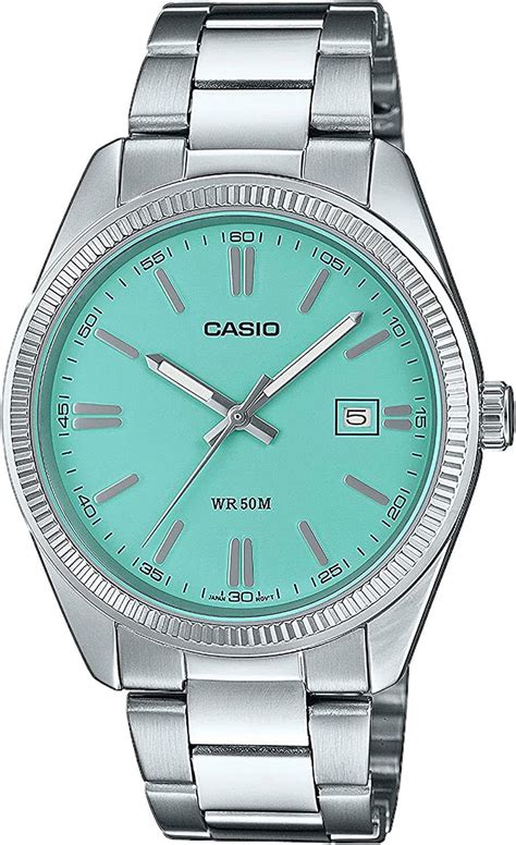 Casio Men Analogue Quartz Watch With Stainless Steel Strap Mtp Pd