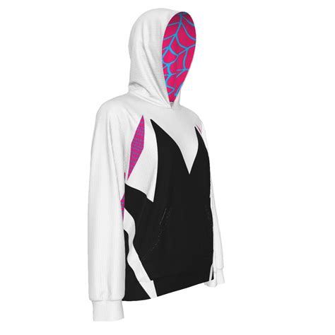 Spider Gwen Spider Hoodie Spider Ghost Cosplay Etsy